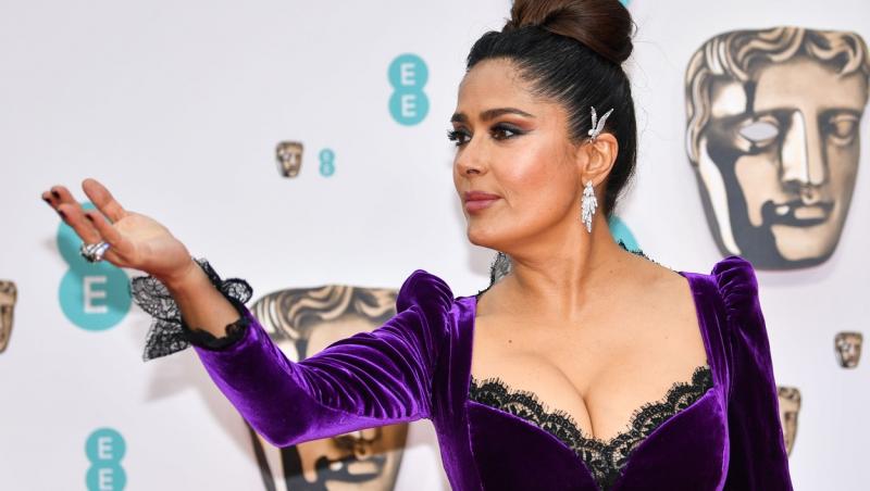 Salma Hayek Cea Mai Ndr Znea Rochie De La Premiile Bafta