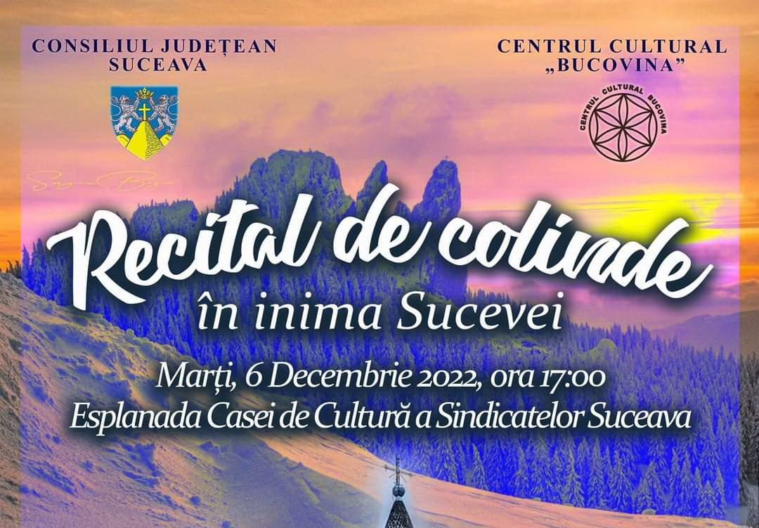 Recital De Colinde De Sf Nicolae N Centrul Sucevei Sus Inut De