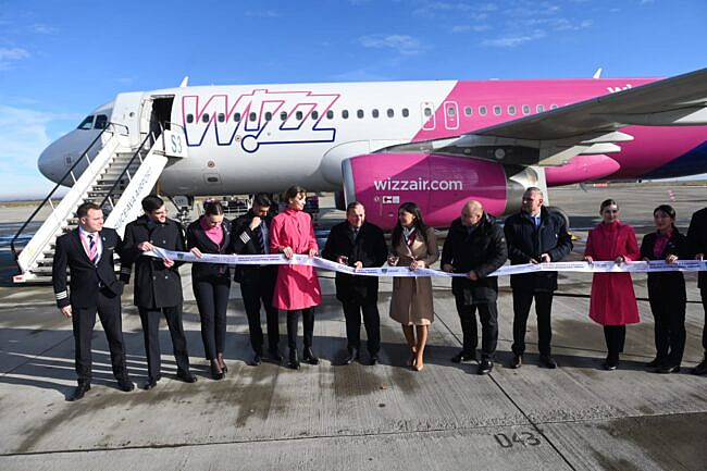 Wizz Air are șase noi destinații externe de la Suceava și a deschis