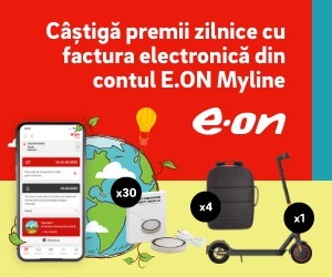 Castiga premii zilnice cu factura electronica din contul E.ON Myline