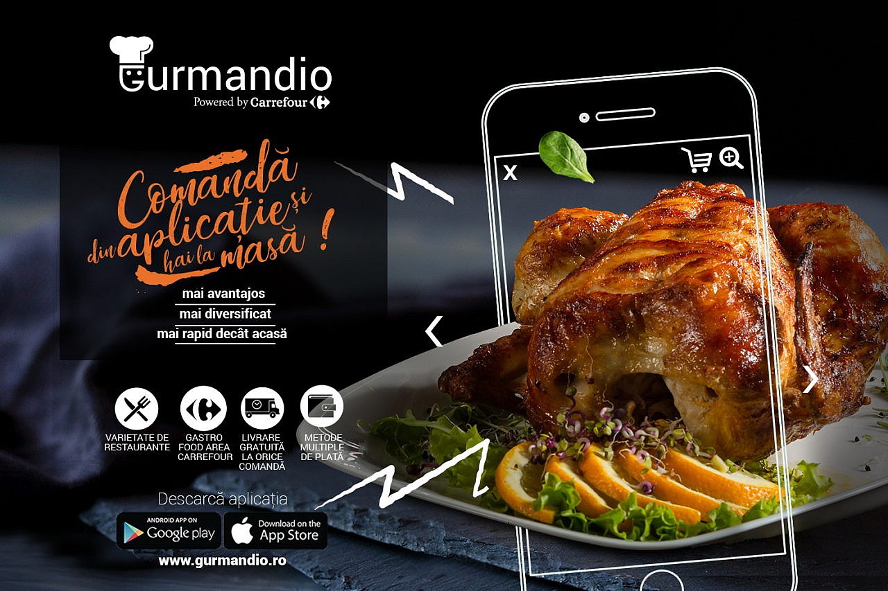 Carrefour Lansează Gurmandio In Suceava Prima Aplicație Pentru