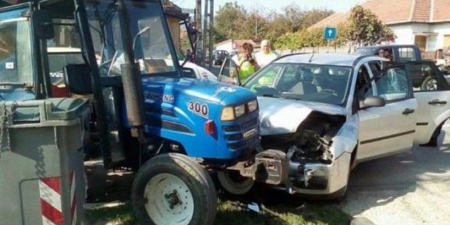 reality Split brittle Tamponare cu pagube între un tractor neînregistrat și un autovehicul la  Marginea | Suceava News Online