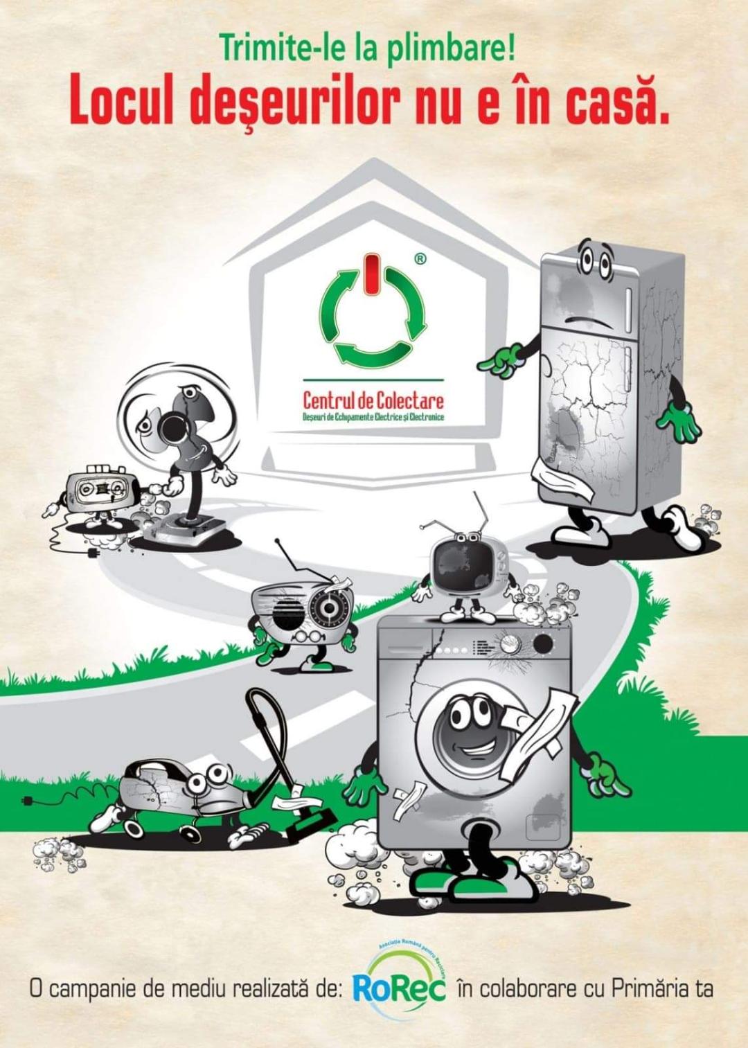 Artistic Eradicate shell Campanie de colectare a deșeurilor electrice și electronice în Suceava.  Fiecare cetățean va fi înscris automat la o tombolă cu premii | Suceava  News Online