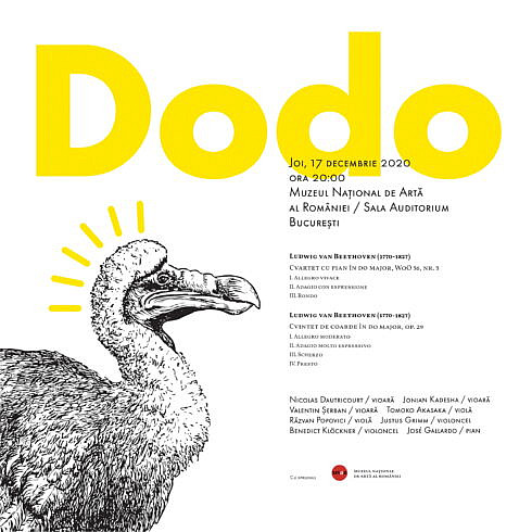 DODO – concert dedicat aniversării compozitorului  Ludwig van Beethoven, un post-scriptum elegant al Festivalului SoNoRo