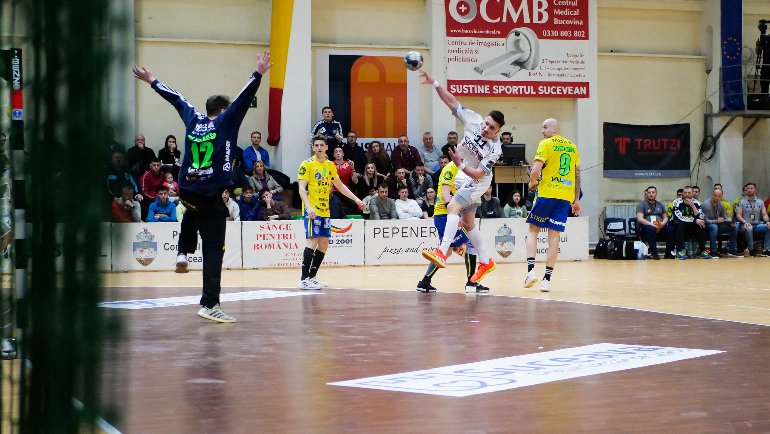 Handbal masculin Liga Zimbrilor. CSU din Suceava a cedat în fața